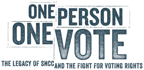 One Person One Vote