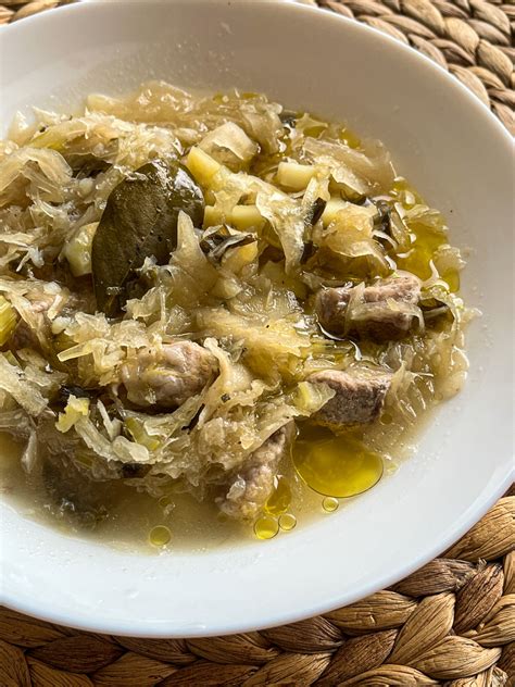 Polish Pork and Sauerkraut Soup - The European Dish
