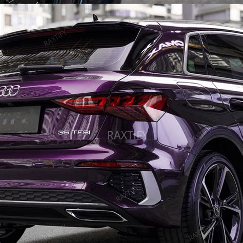 Ultra Gloss Metallic Midnight Purple Paint Protection Film - RAXTiFY