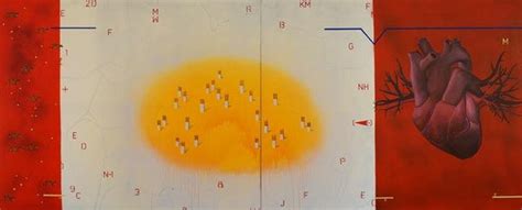 "Protecting Copyrights": Red Acrylic Painting by Govind Biswas ...