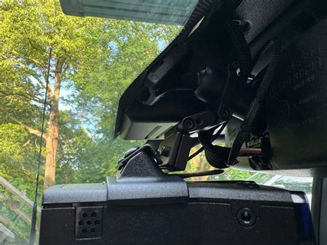 Valentine One radar detector installed today with BlendMount and ...