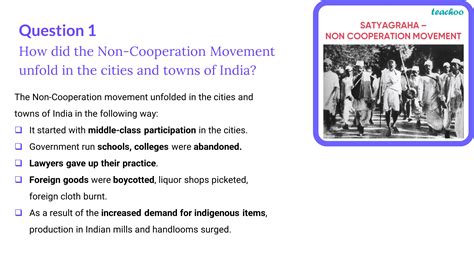 [Social Science] How did Non-Cooperation Movement unfold in cities and