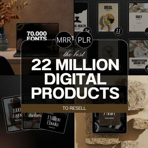 22 Million Digital Products to Sell| Master Resell Rights Products ...