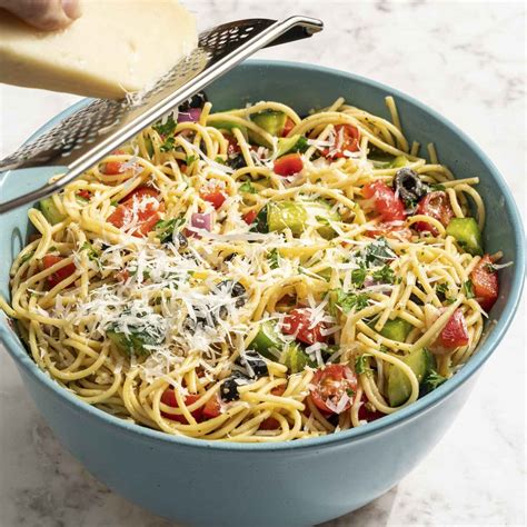 Cold Spaghetti Salad Recipe | Gluten Free Goddess Recipes