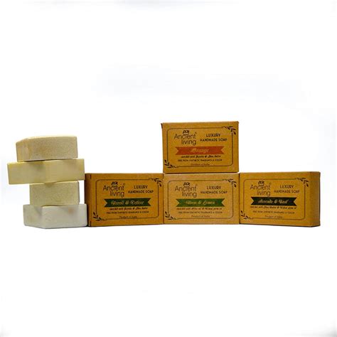 Ancient Living Moisturizing White Bathing Bars - 4 Soaps Combo ...