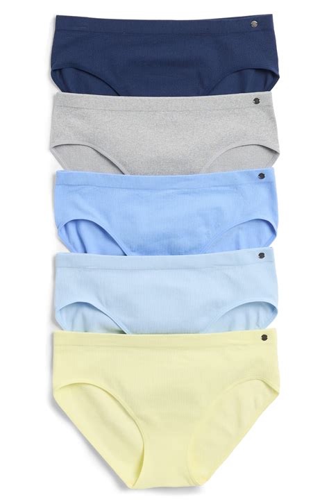 GAP 5-Pack Seamless Ribbed Hipsters | Nordstromrack