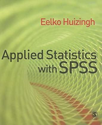 Buy Applied Statistics with SPSS Book Online at Low Prices in India ...
