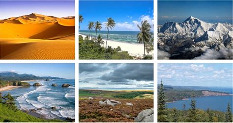 Landscape Types 的图像结果