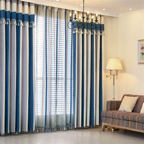 帘花记 丝竹现代简约北欧风格纯色素色棉麻环保卧室客厅窗帘定制-美间设计