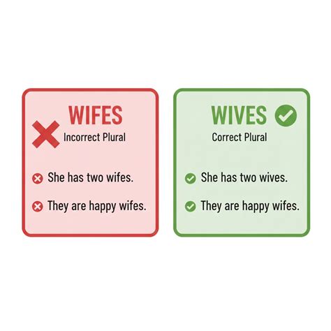 Wifes or Wives: The Tiny Grammar Rule You Missed