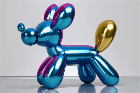 “Balloon Dog" Sculpture by Iconic Artist Jeff Koons Smashes at Miami ...