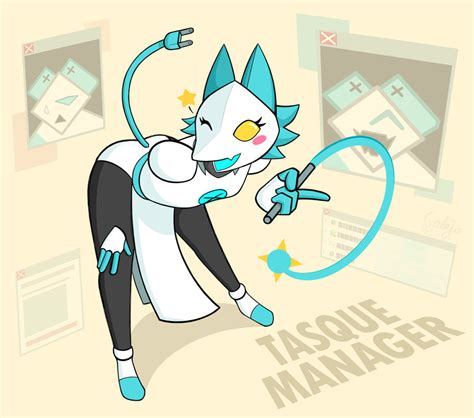 [DELTARUNE] Tasque Manager by galajo on DeviantArt