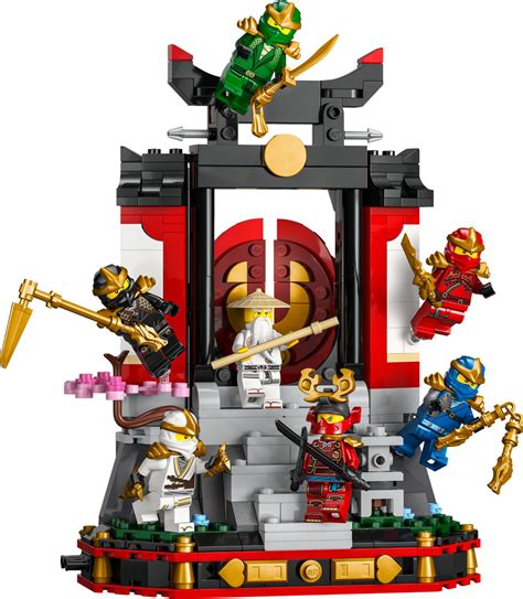 Ninja Character Display 15th Anniversary 71866 | NINJAGO® | Buy online ...