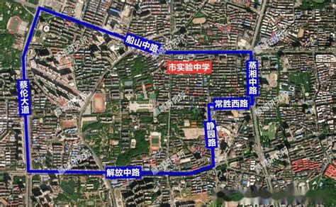 高清大图！2022衡阳市城区初中学区划片示意图 - 知乎
