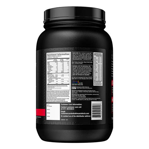 Muscletech Nitrotech Ripped Low Fat Whey Protein Chocolate Fudge ...