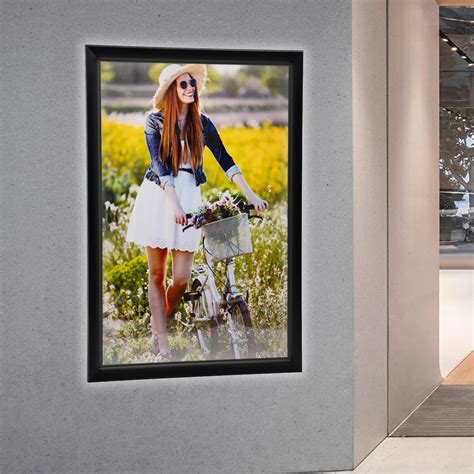 Amazon.com: 27x40 Inch LED Movie Poster Frame Slim Snap Aluminum Alloy ...