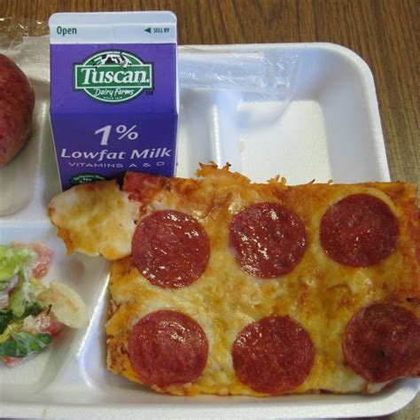 Elementary School Cafeteria Food