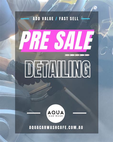AQUA Car Wash Pre Sale Package | Sedan – Aqua Car Wash Miranda