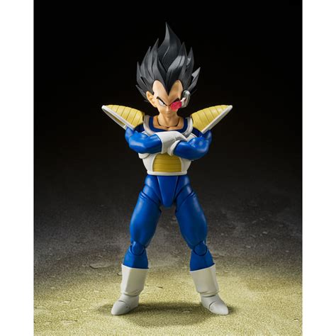 Dragon Ball Z S.H. Figuarts Vegeta Scouter 24000 Power Level Action ...