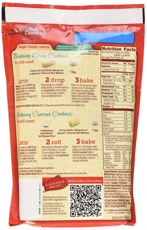 Betty Crocker Sugar Cookie Mix
