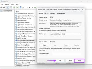 Background Intelligent Transfer Service 的图像结果