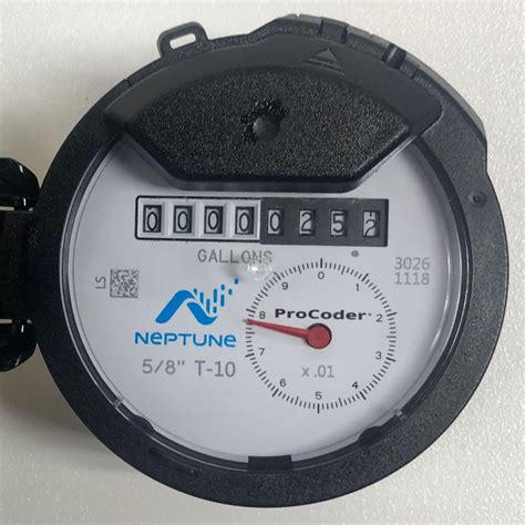Image result for How Does a Neptune E-Coder Water Meter Work