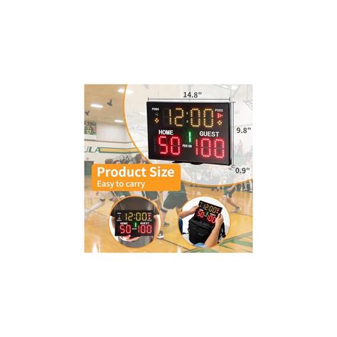 YZ Battery Powered Electronic Basketball Scoreboard India | Ubuy