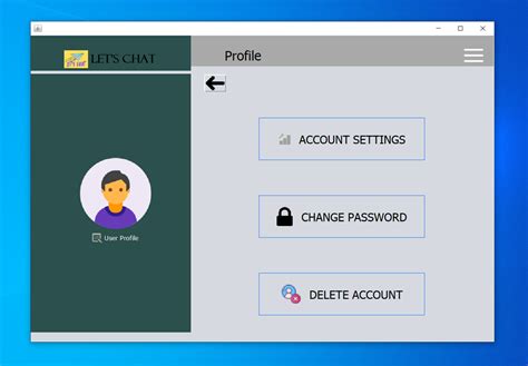 Chat Message Application in Java 的图像结果