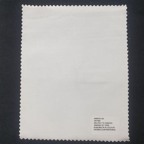 Mirror Polyester-Spandex Fabric - 200 GSM – Silaé