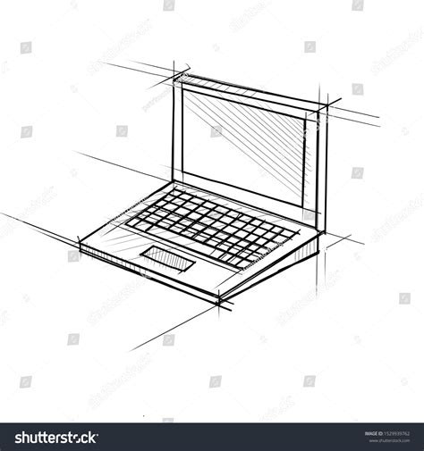 Laptop Drawing 的图像结果