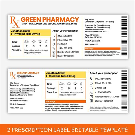 Image result for Pharmacy Script Hard Copy Box File Label