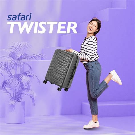 Buy Safari Twister Set of 3 Gun Metal Trolley Bags Online