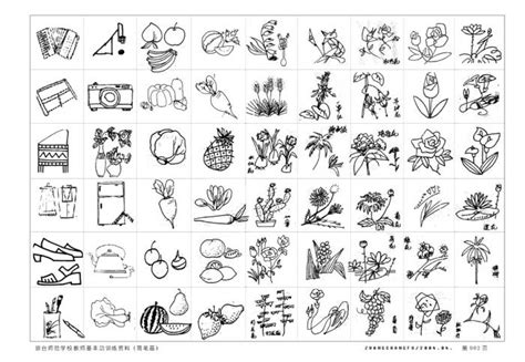 100种植物怎么画,100种植物简笔画图片,植物画(第5页)_大山谷图库