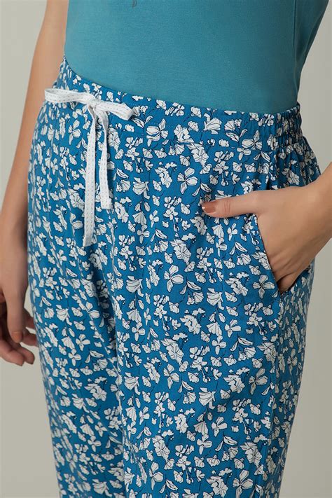 Buy Full Length Pyjama Bottom - Vallarta Ditsy Print | amanté