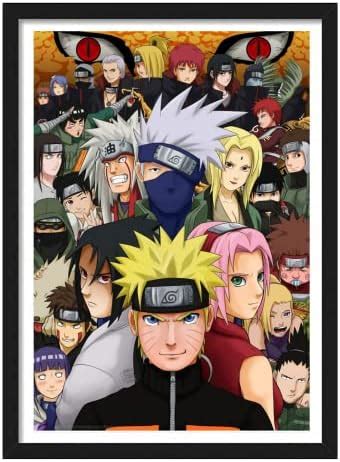 TenorArts Naruto and Jiraiya Poster Naruto Anime Laminated Posters ...