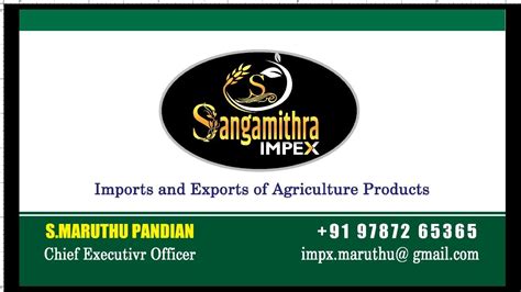 Sangamithra ImpEx - Export and Import - Bodinayakanur | Vkno - We Know