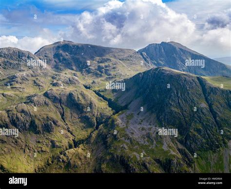 Scafell Pike and Scafell in the Lake District, UK Stock Photo - Alamy