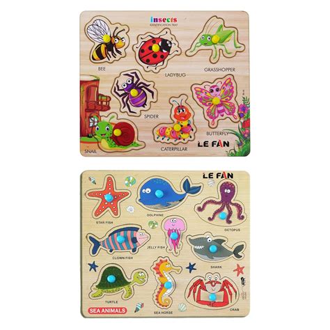Buy Lefan® Kids Fort Pre Nursery Educational Jigsaw Puzzles for Adults ...