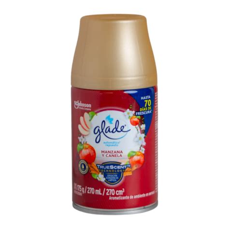 AROMATIZANTE REPUESTO AUTOMATICO EN AEROSOL GLADE 270 ML – SAROS Cleaning