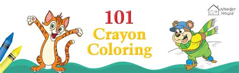 101 Crayon Coloring: Fun Activity Book for Children | Spark Creativity ...