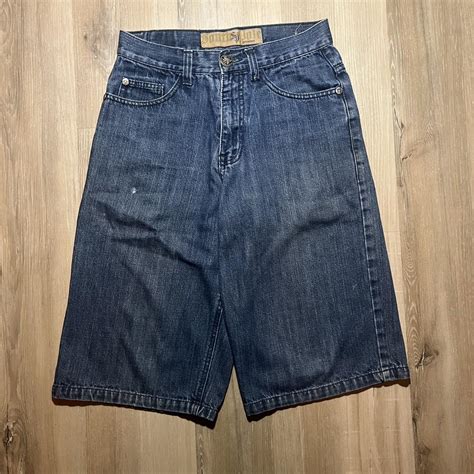Super dope baggy South Pole jorts with a crazy y2k... | Depop