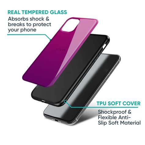 Magenta Gradient iQOO 15R 5G Glass Back Cover - Flat 35% Off On iQOO ...