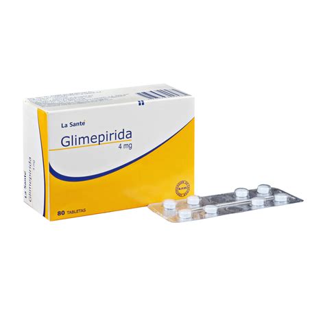 La Santé | Glimepirida 4 mg