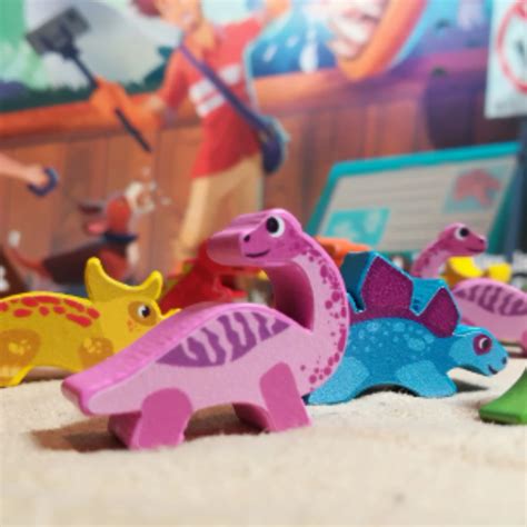 Draftosaurus + Marina + Aerial Sticker Set - Meeple Stickers