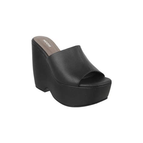 Buy Mochi Women Black Casual Mules Online | SKU: 34-256-11-39 – Mochi Shoes
