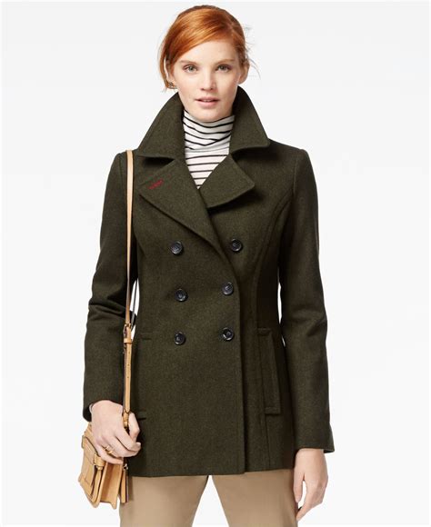 Classic Wool Pea Coat Womens at Audrey Stier blog