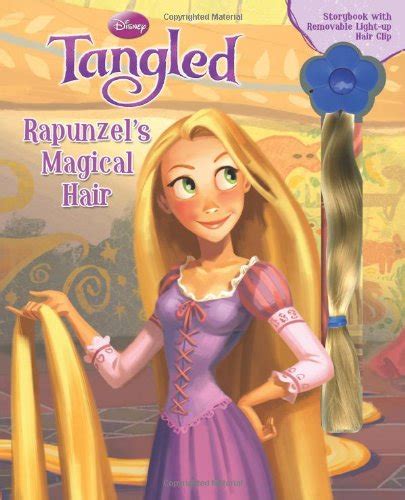 Buy Disney Tangled: Rapunzel's Magical Hair Storybook with Light Up ...