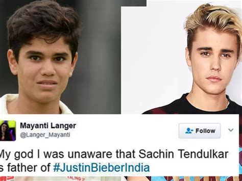 Once Again Sachin Tendulkar's Son Arjun Is Compared To Justin Bieber On ...