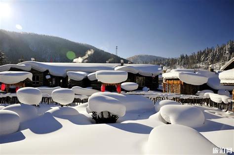 东北哈尔滨雪乡旅游亚布力滑雪纯玩雪谷旅游详情页设计_吃可爱多长大08-站酷ZCOOL