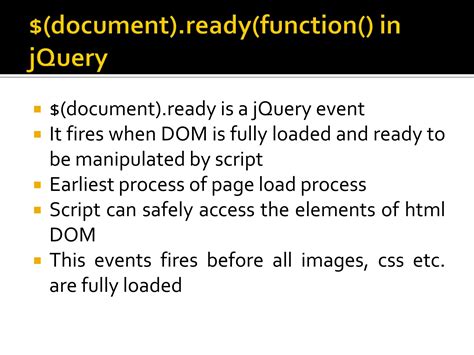 Image result for jQuery Syntax Tutorial